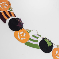 Halloween Wooden Garland